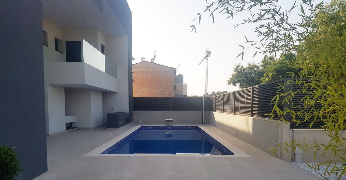 Construcción de viviendas unifamiliares en Madrid